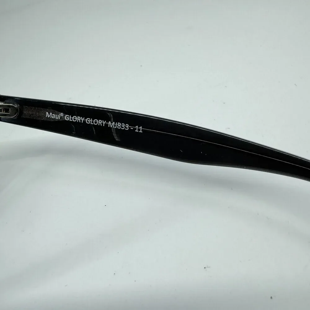 Maui Jim Italy GLORY GLORY MJ833-11 Dark Gray Plastic Sunglasses Frame H11546‎